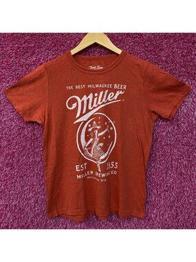 Junk Food Clothing Women's Miller The Best Milwaukee Beer Original Tee Large